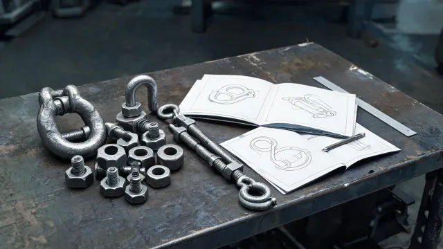 Industrial hardware article visual