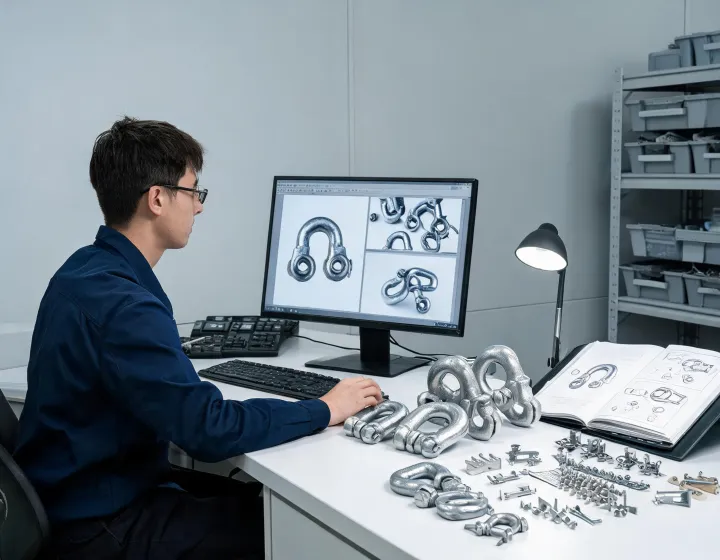 Crosby service desk reviewing industrial hardware requests